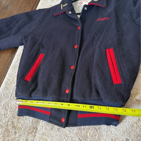 Vintage High School Varsity Bomber Jacket - Picture 8 of 10